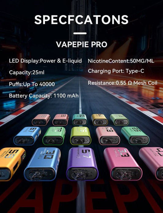 SAKURA MINT-Vapepie PRO 40000 Puffs