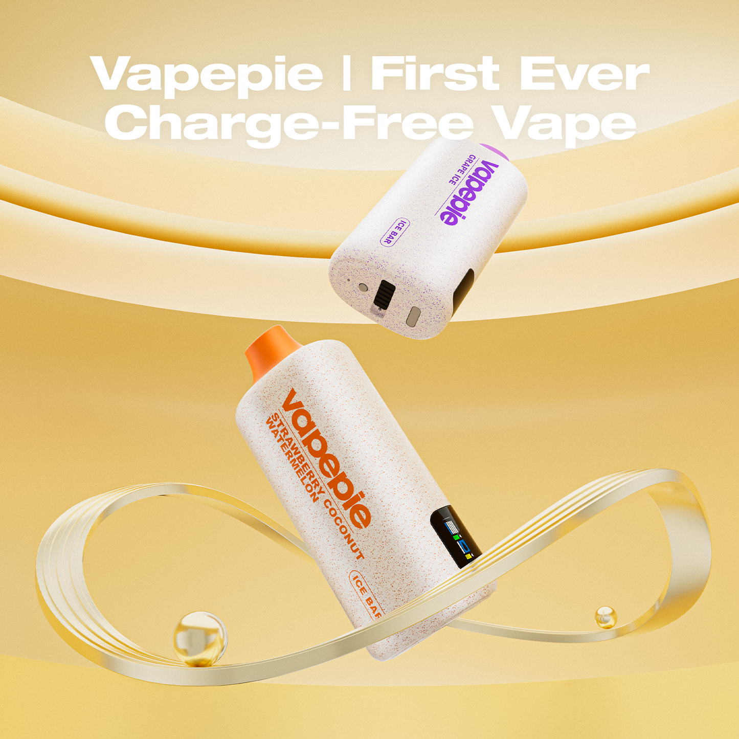 VAPEPIE PowerGo 9800 PUFFS – STRAWBERRY COCONUT WATERMELON