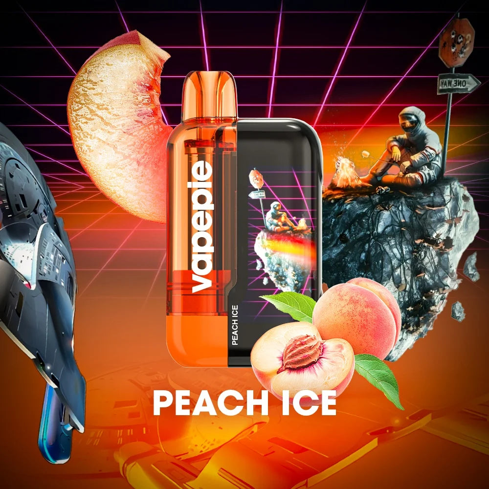 PEACH ICE-VAPEPIE 30000 PUFFS x TK EDITION