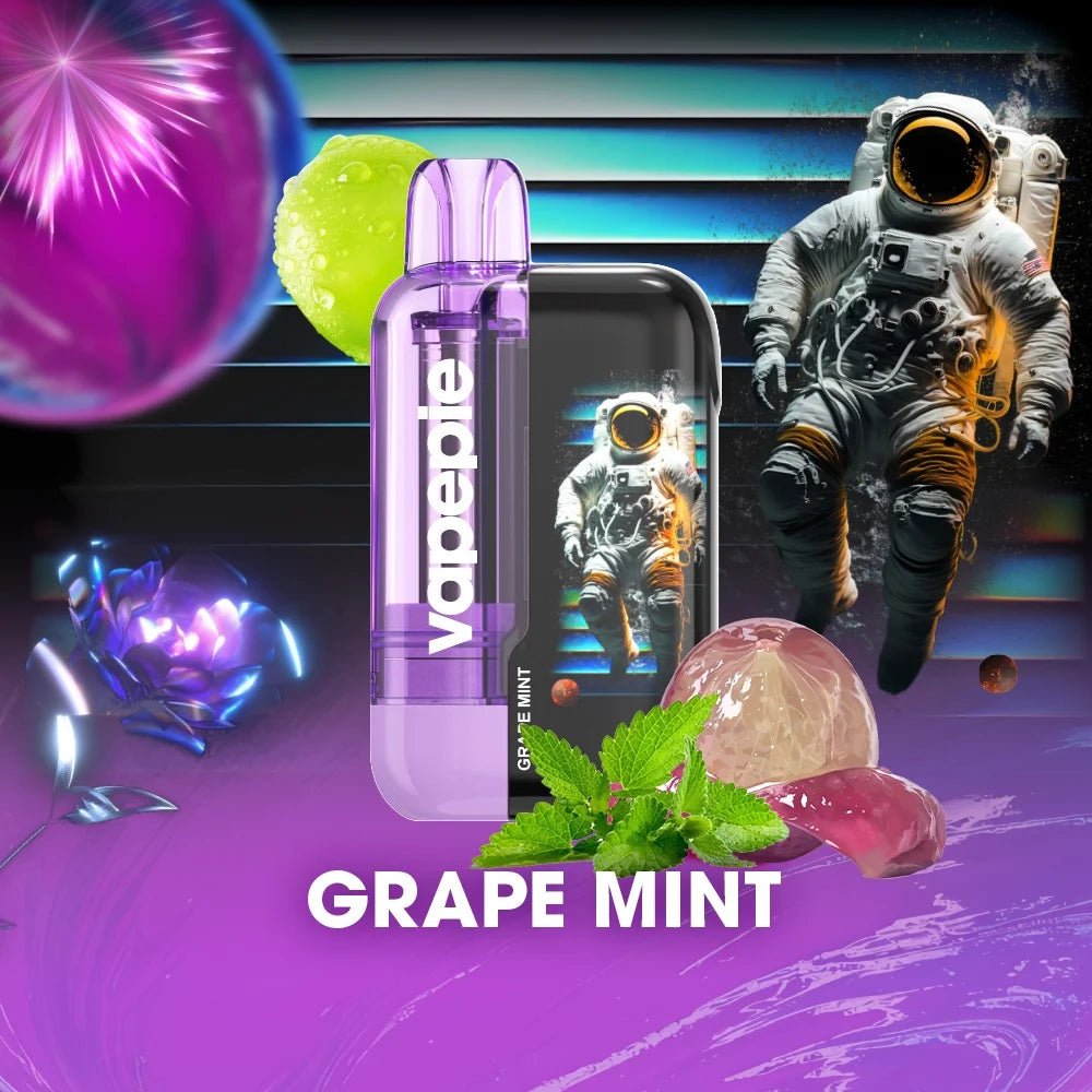 GRAPE MINT-VAPEPIE 30000 PUFFS x TK EDITION